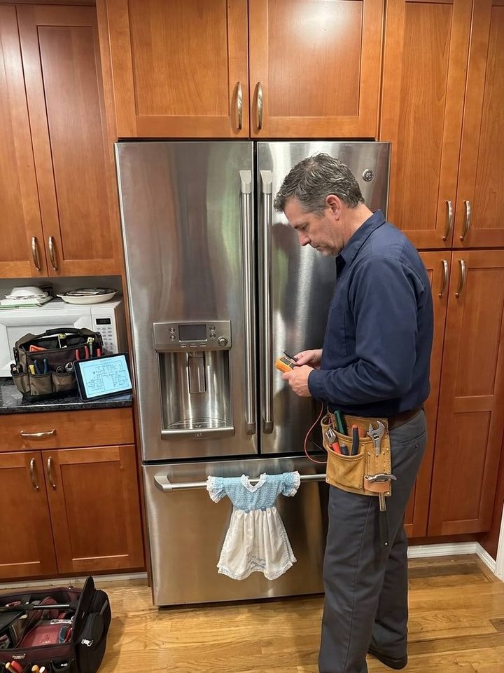 Refrigerator diagnosis by multimeter — evidence before verdicts